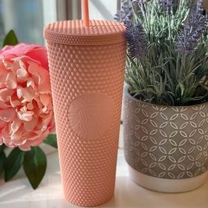 2020 Starbucks Pink Studded Tumbler Spiked 24OZ
